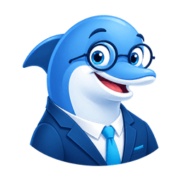 Verixet smart dolphin mascot