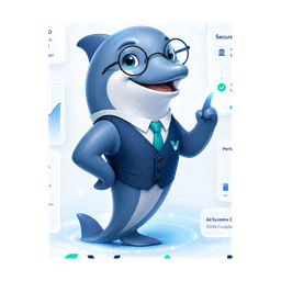 Verixet dolphin mascot